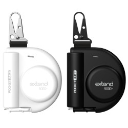 Bateria Portatil Pocket Juice con Cable Retractil (2 unidades)