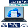Laptop Asus 14 pulgadas (Intel Core i3, 8GB RAM, 128GB) con Antivirus ESET