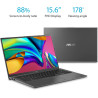 ASUS VIVOBOOK F512D (256GB, 15.6” TOUCH, 8GB RAM, HUELLA)