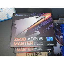 GIGABYTE Z590 AORUS Master (LGA 1200/Intel Z590/ATX/Triple M.2/PCIe 4.0/USB 3.2 Gen2X2 Type-C/Intel WiFi 6E/AQUANTIA 10GbE LAN