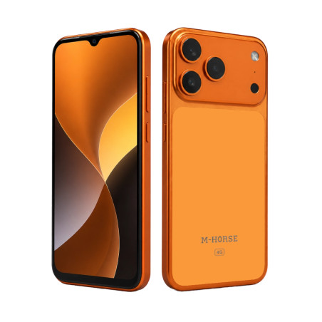 Celular M-Horse M17 Pro Max (128GB, 8GB RAM, pantalla 6.6 HD) mas Audifonos Inalambricos