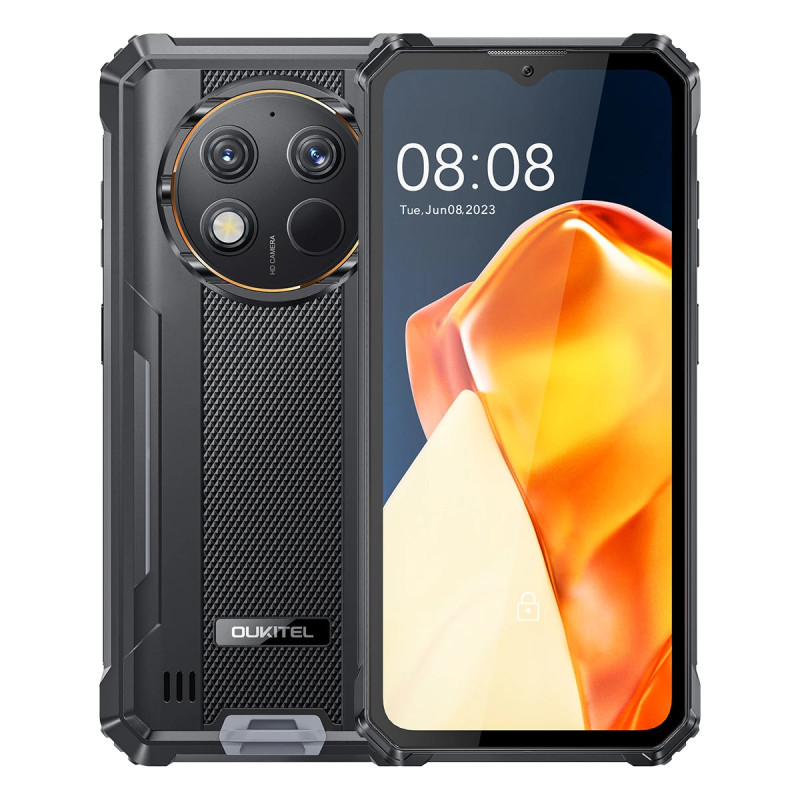 Celular Oukitel WP28E Resistente (64GB, 16GB RAM, pantalla 6.52)