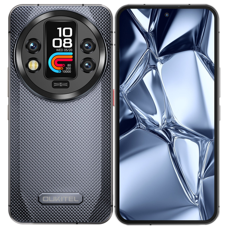 Celular Oukitel WP200 Pro 5G Resistente (1TB, 72GB RAM) con Reloj-Audifono