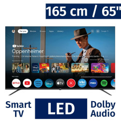 Televisor JVC 65 pulgadas Smart Google TV 4K LED UHD (LT-65KM548)