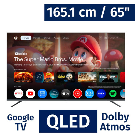 Televisor JVC 65 pulgadas Smart Android 4K UHD (LT-65KM858)