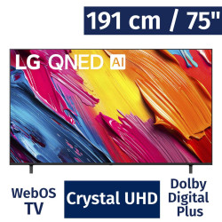Televisor LG 75 pulgadas WebOS 4K QNED UHD (75QNED70AUA)