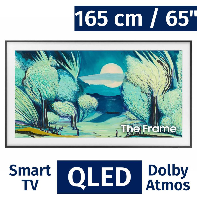 Televisor Samsung The Frame 65 pulgadas QLED 4K (QN65LS03FAFXZA)