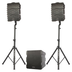Sistema de Sonido Alien Pro Vector con Subwoofer y 2 Bocinas Satelite
