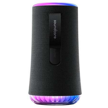 Bocina Portatil Soundcore con Luces LED Resistente al Agua