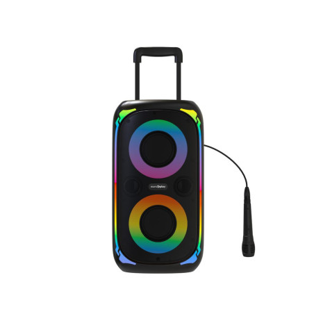 Bocina Portatil SoundPlay con Microfono Alambrico
